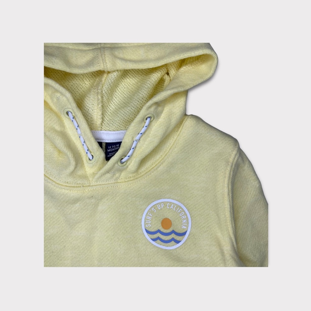 Janie and Jack Yellow Sweatshirt - Picture 2 of 4